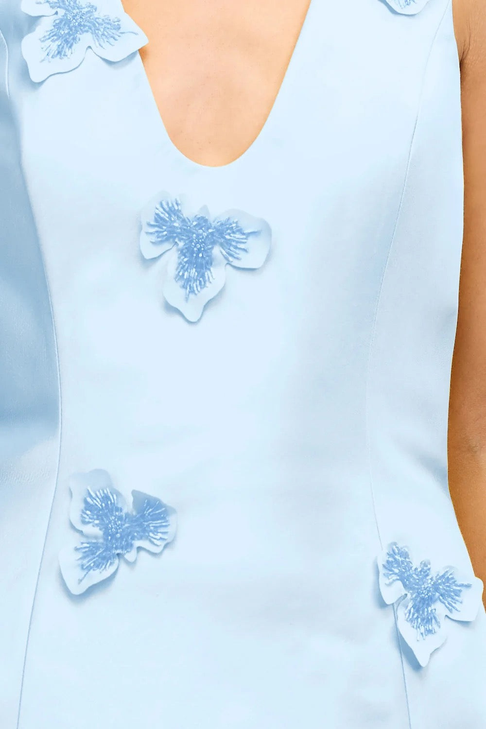 Acler Blairhill Mini Dress - Blue