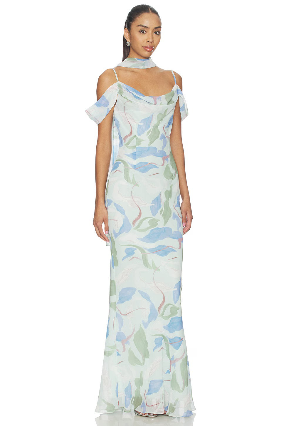Sonya Rosalie Dress - Mist Garden