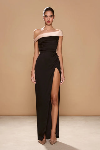 Sonya Tuscany Gown - Noir Creme