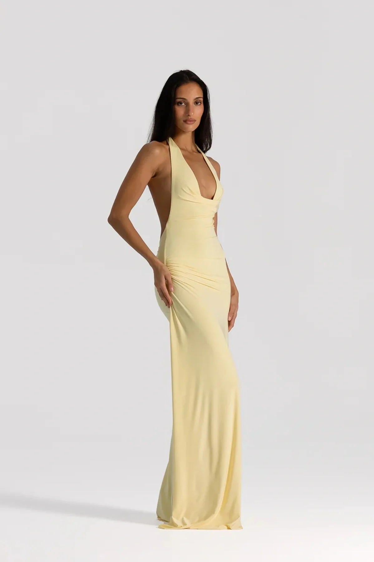 Natalie Rolt Mariela Gown - Lemon