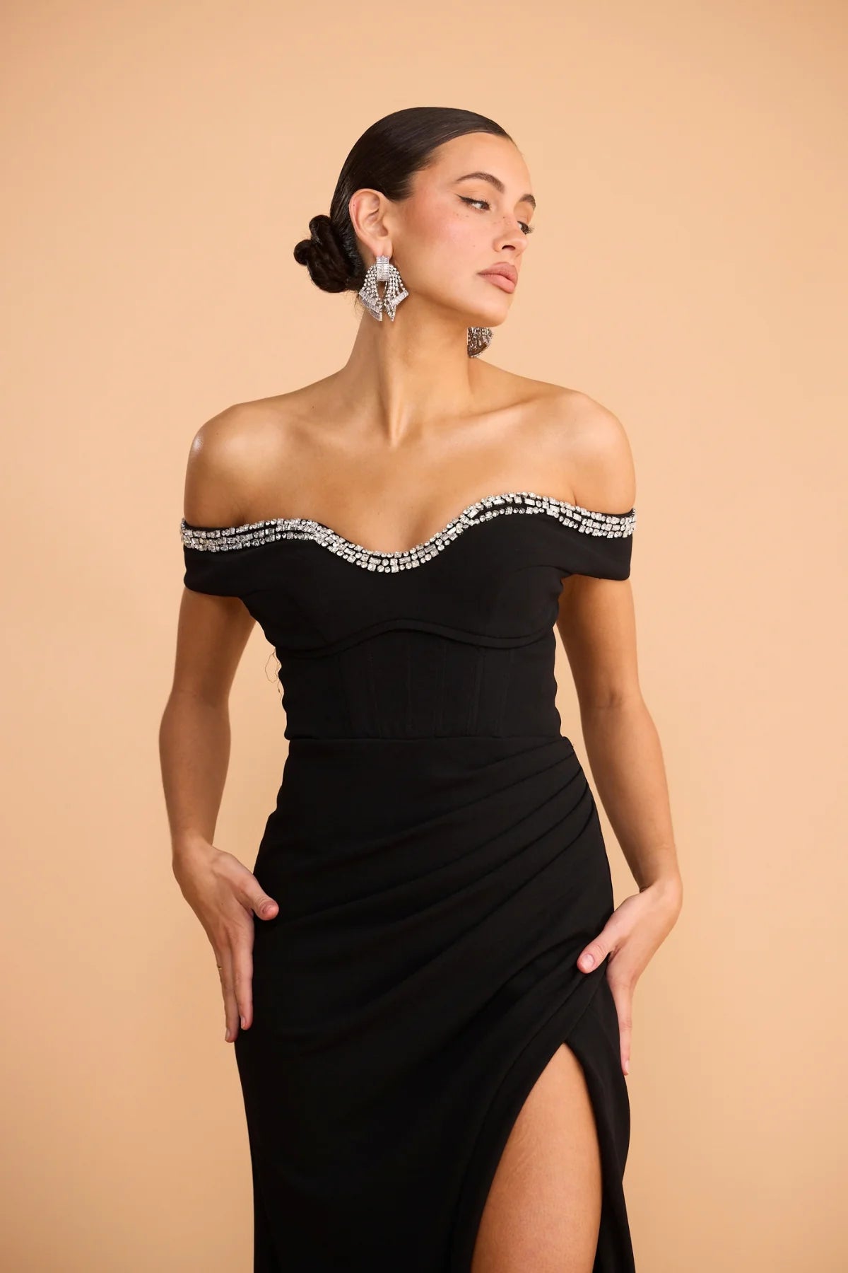 Catherine Ferraro Chauntelle Gown - Black