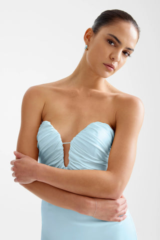 Lexi Magnolia Dress - Glacier