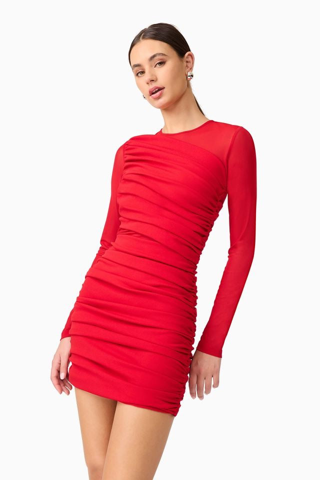 Elliatt Darya Mini Dress - Red