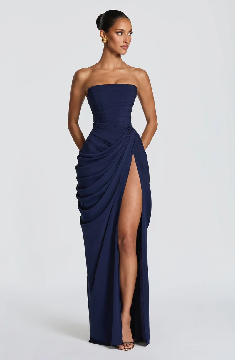 Babyboo Cyra Maxi Dress - Navy
