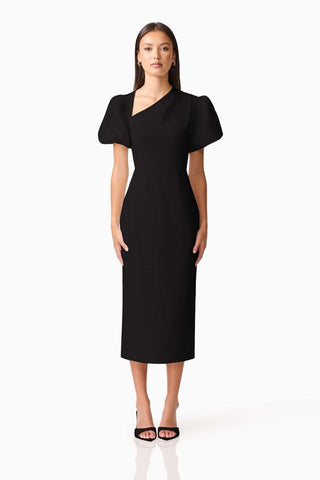 Elliatt Hester Midi Dress - Black