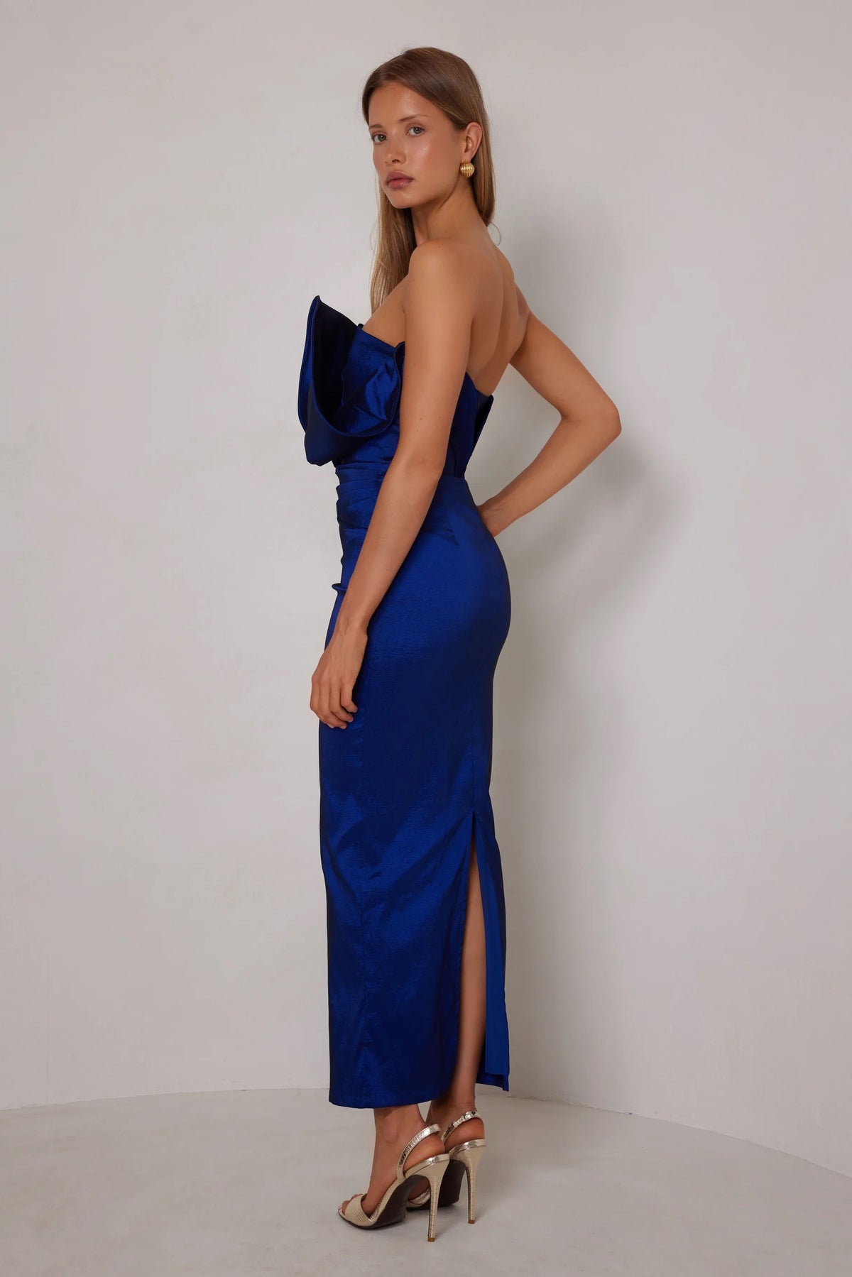 Elle Zeitoune Miles Dress - Cobalt