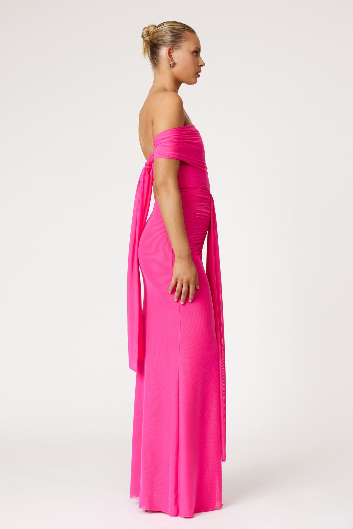 Lexi Jora Dress - Raspberry