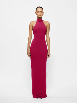 Effie Kats Rhi Gown - Raspberry