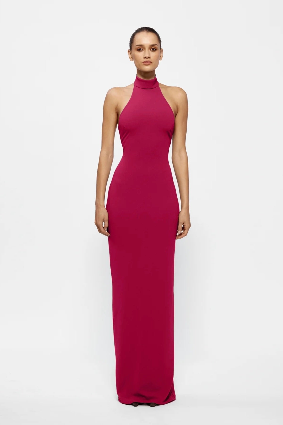 Effie Kats Rhi Gown - Raspberry