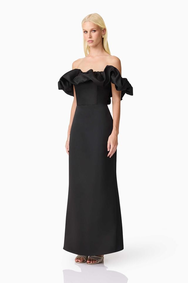 Elliatt Sharon Midi Dress - Black