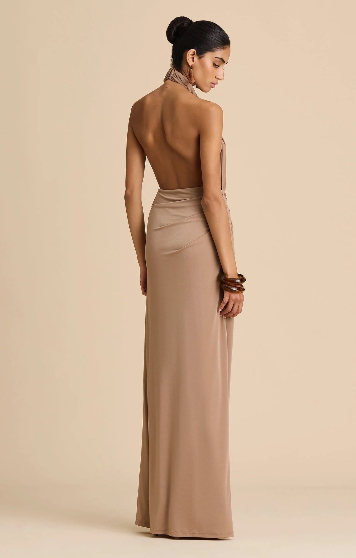 Sonya Clementine Dress - Stone
