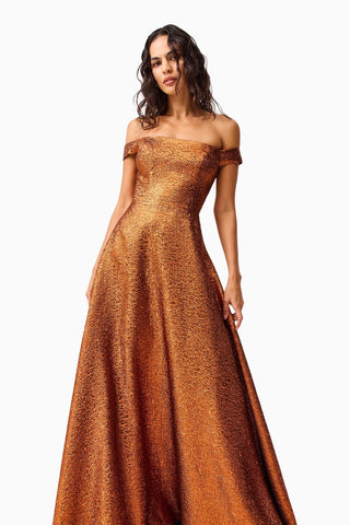 Elliatt Sapphira Gown - Copper