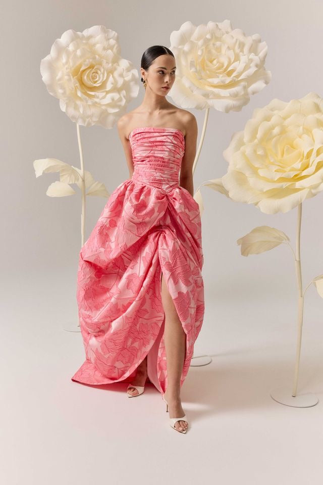 Elliatt Dionne Strapless Ballgown - Pink