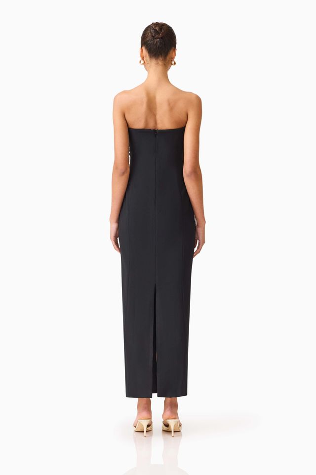 Elliatt Mira Strapless Gown - Black