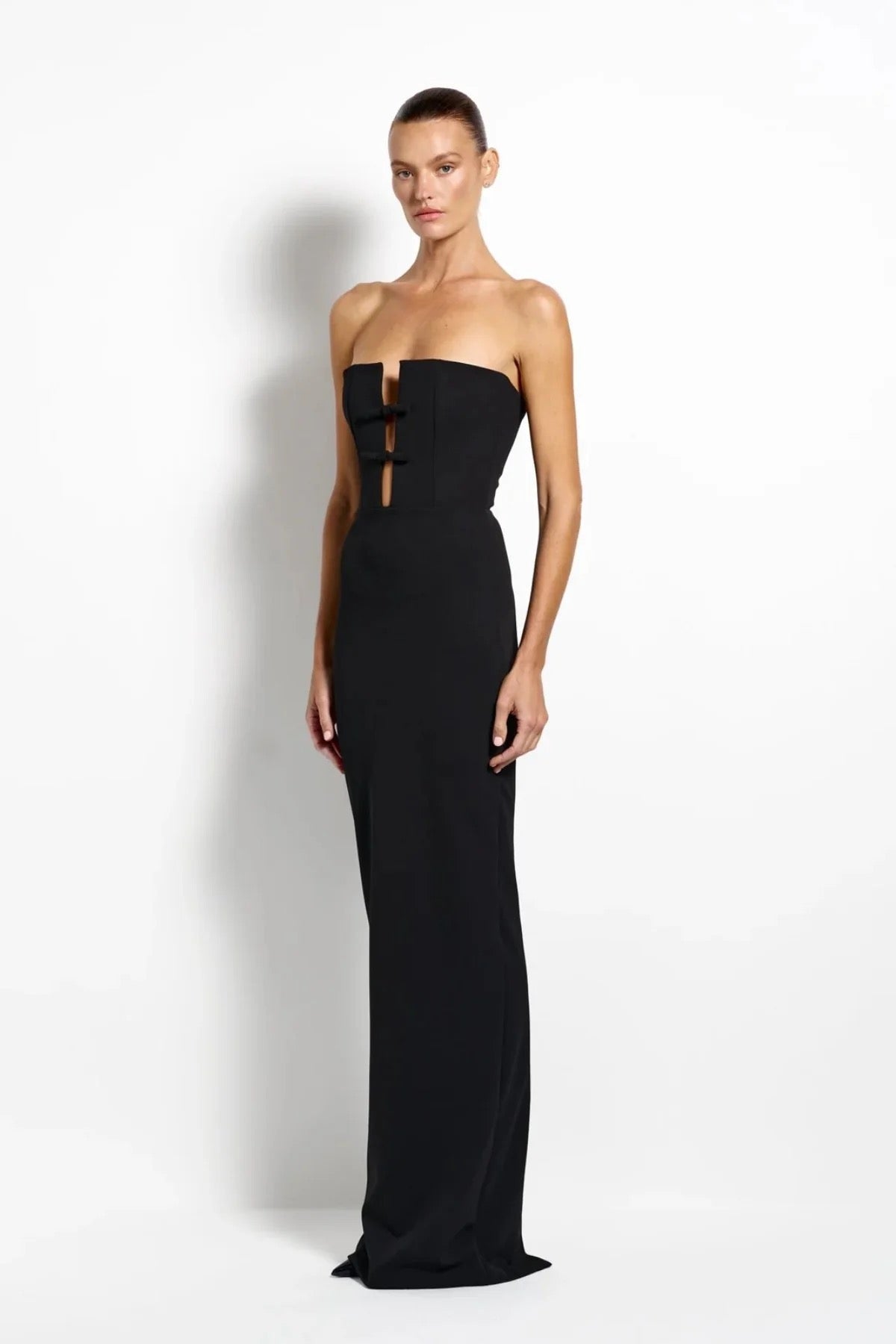 Effie Kats Addison Gown - Black