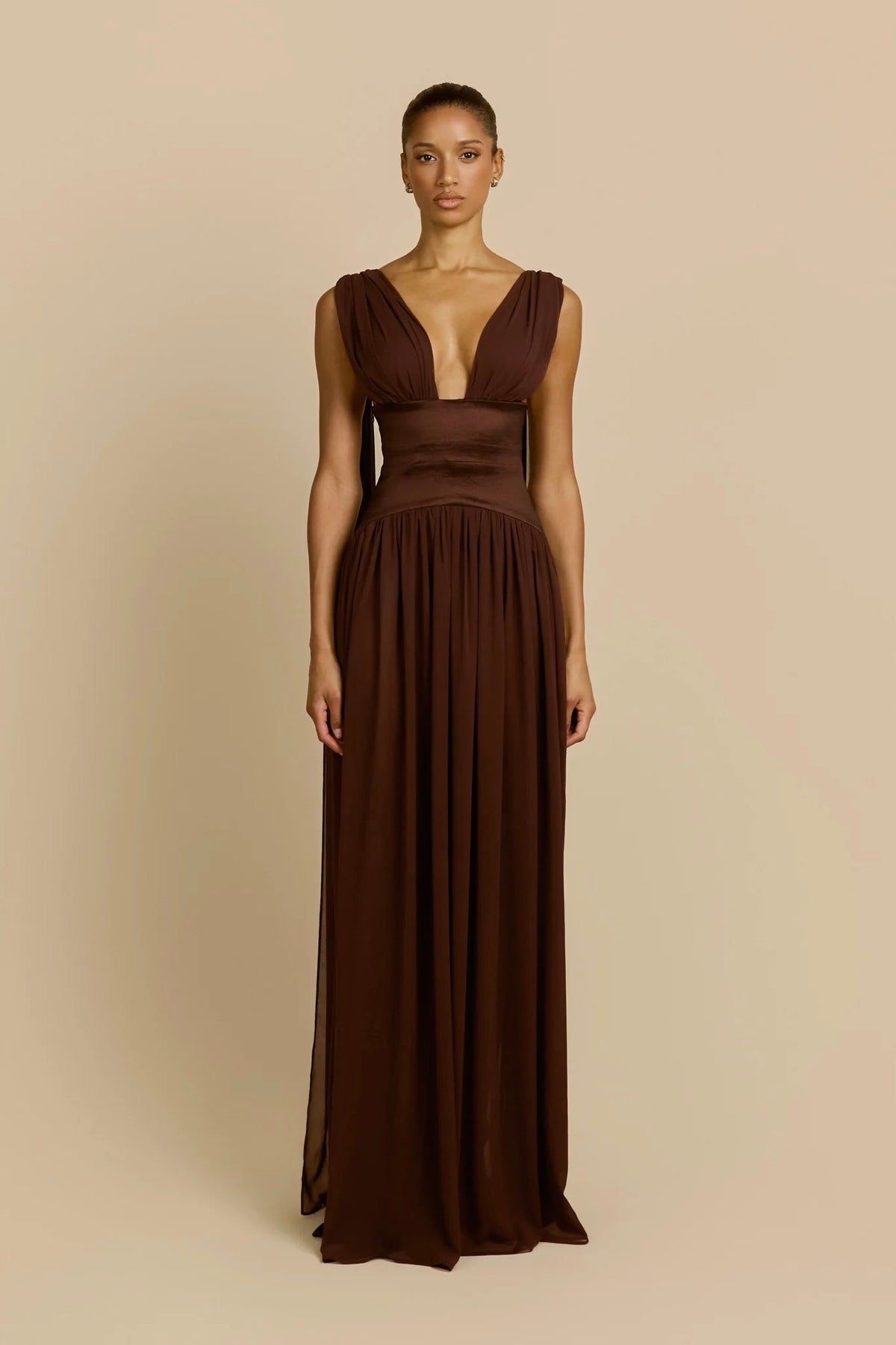 Arcina Ori Ramona Dress - Cocoa