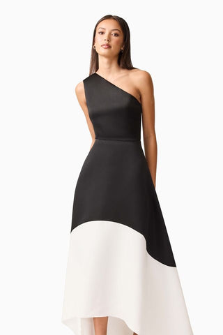 Elliatt Sorrel Gown - Black White