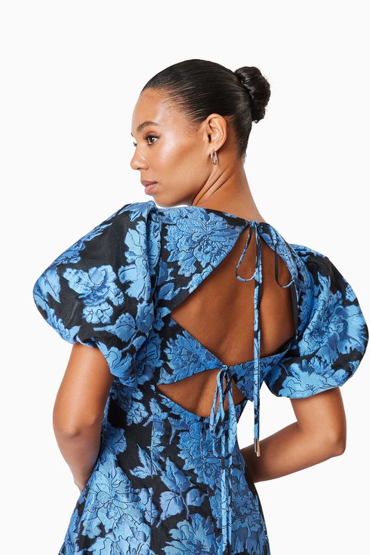 Elliatt Kayla Midi Dress - Blue Black