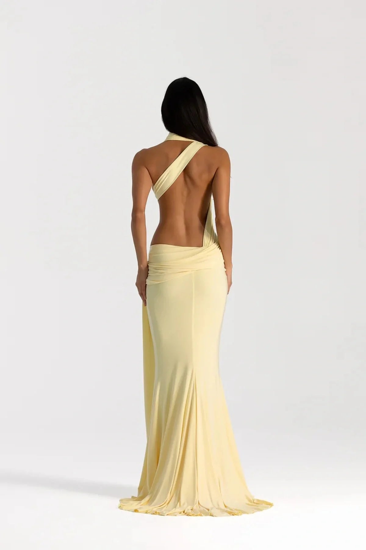 Natalie Rolt Odette Gown - Lemon