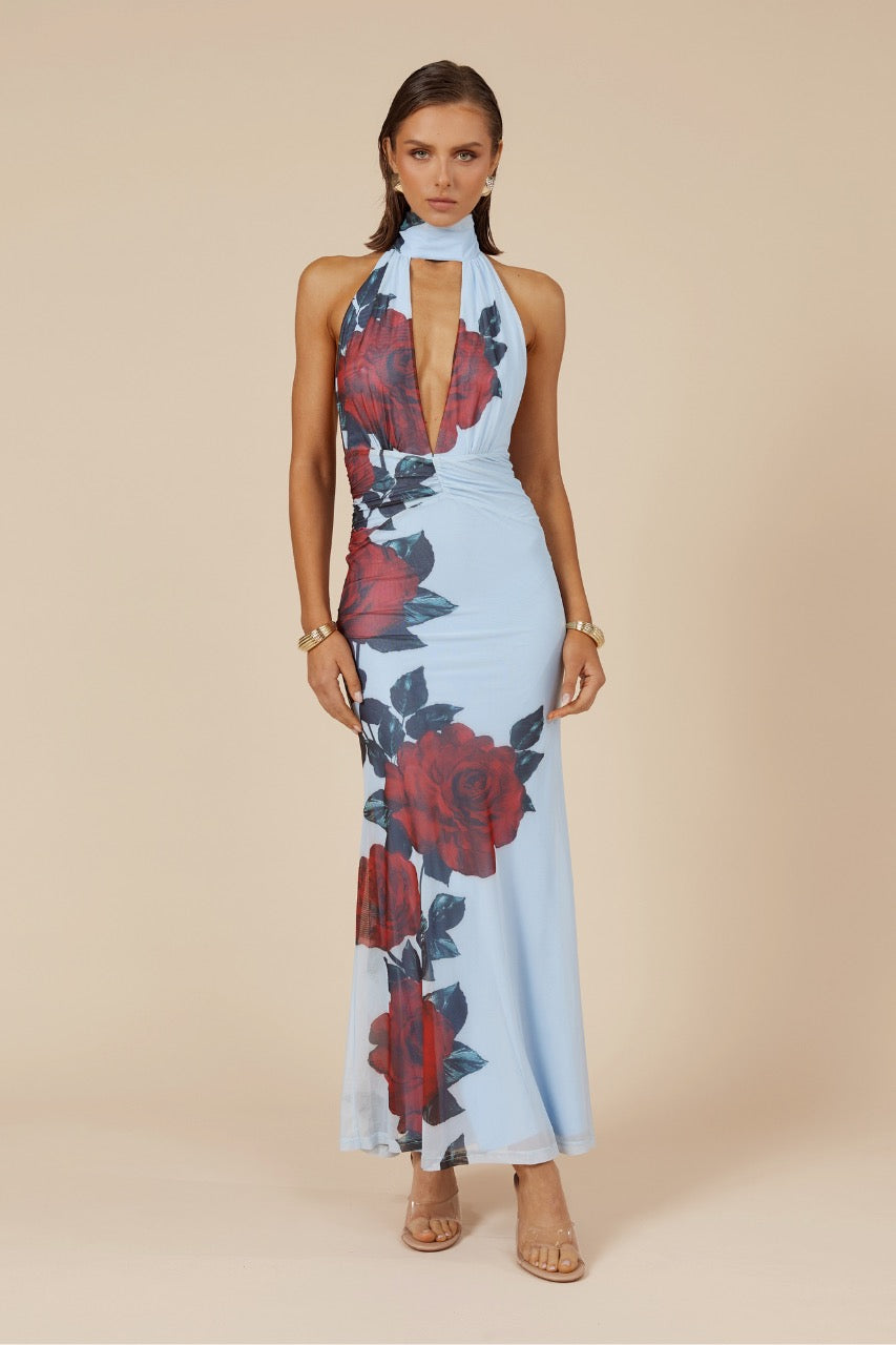 chinese dress ladies Cotton Vanya Tiered Maxi Dress main image 0