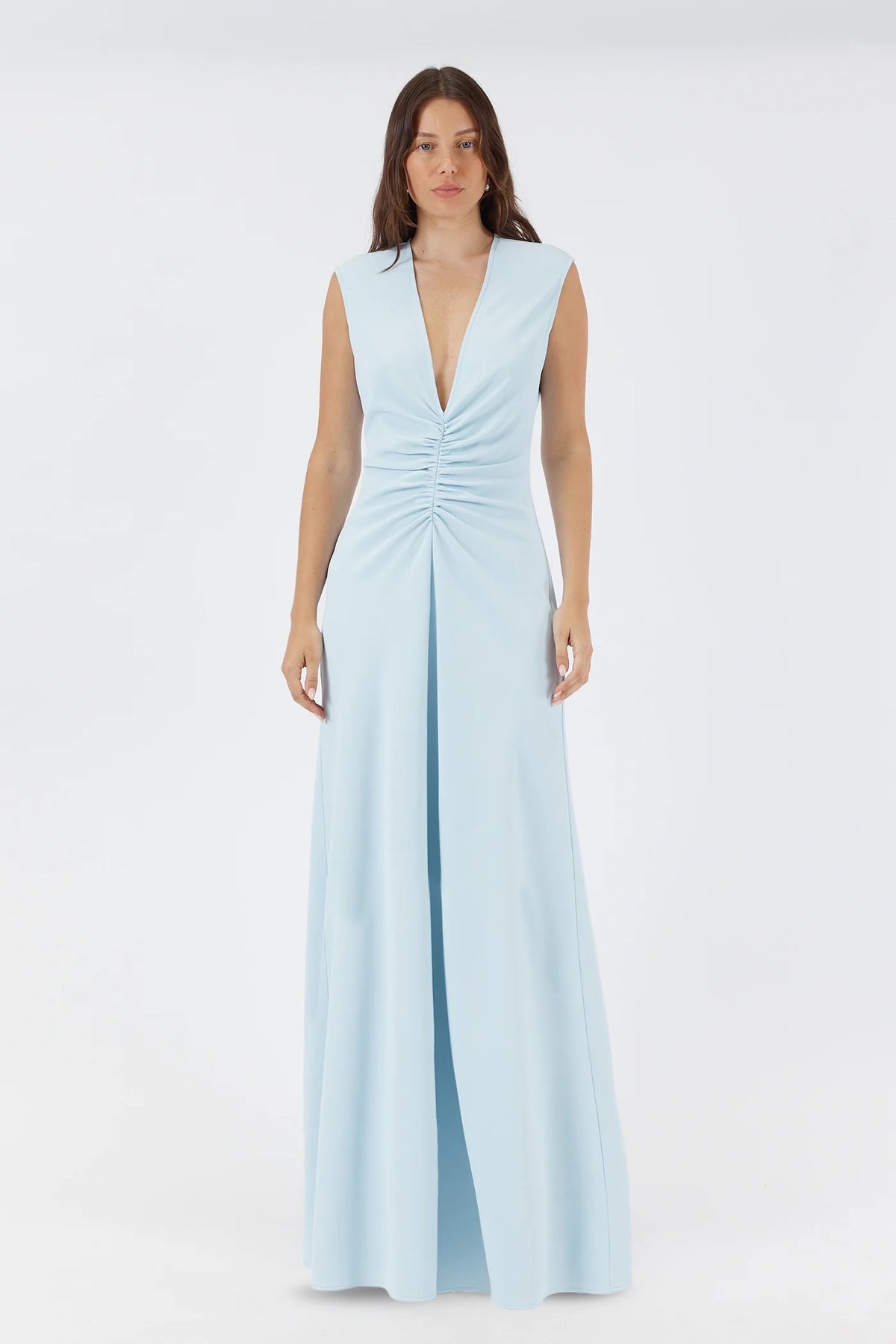 Sofia Irina Mara Maxi Gown - Ice