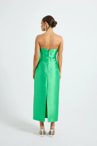 Pasduchas Pippa Fitted Midi Dress - Clover