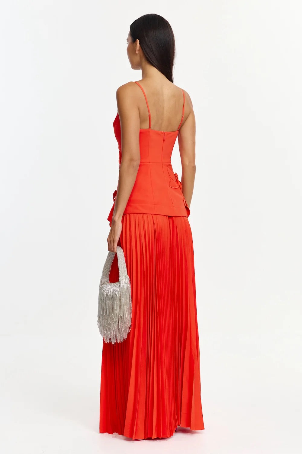 Acler Avision Maxi Dress - Chilli