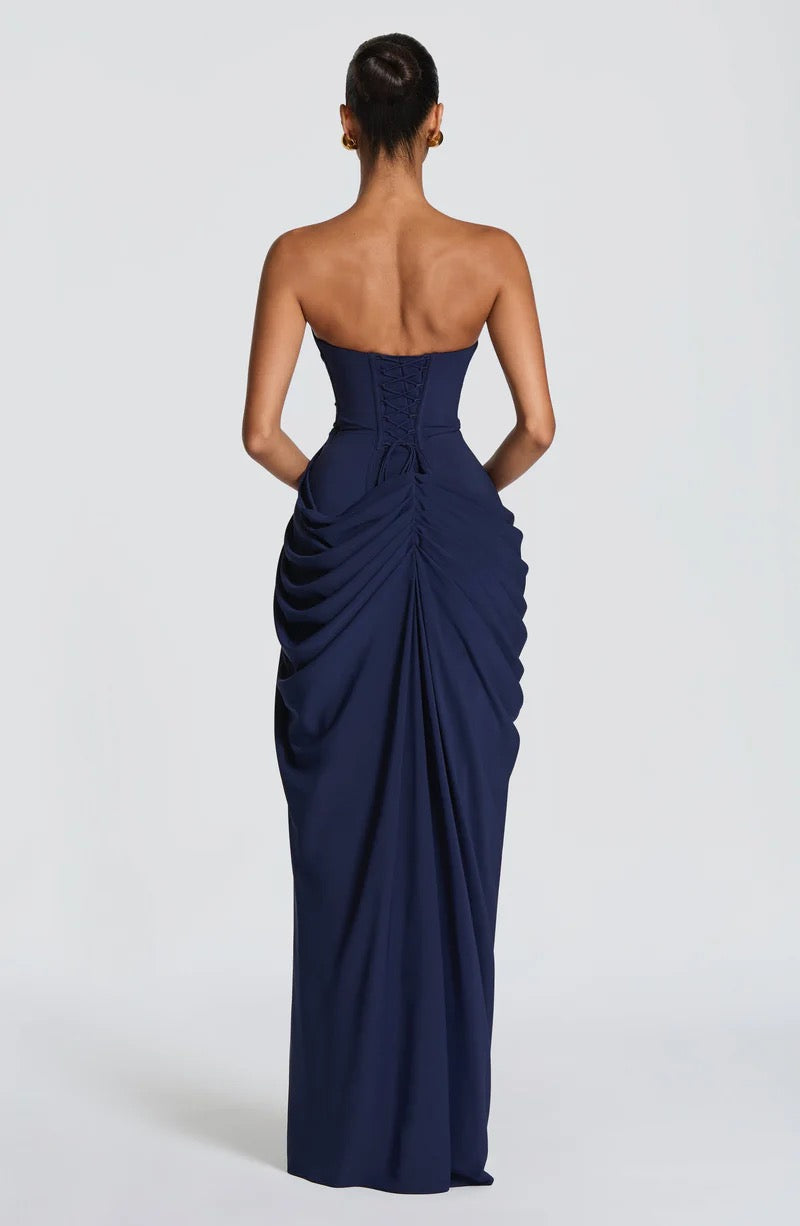 Babyboo Cyra Maxi Dress - Navy