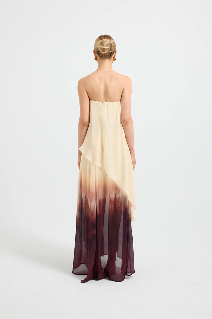 Pasduchas Sterling Tiered Maxi Dress - Ombre