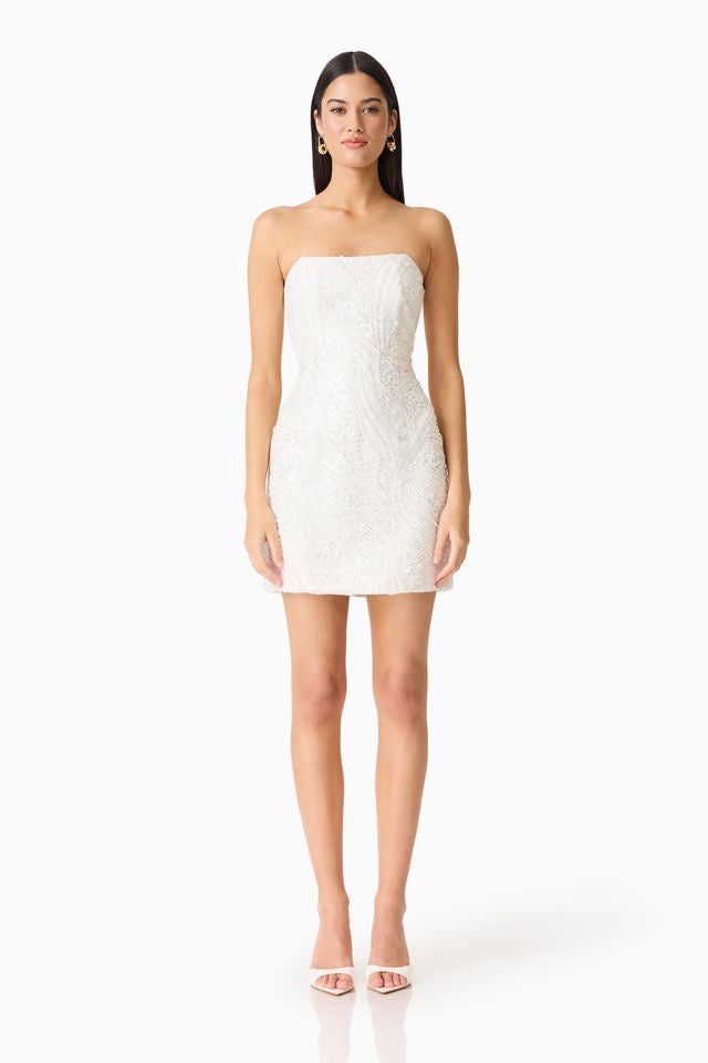 Elliatt Daelia Mini Dress - White