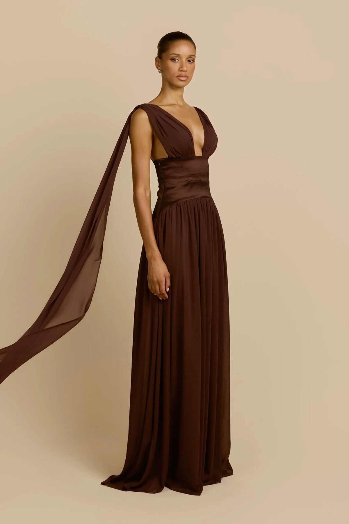 Arcina Ori Ramona Dress - Cocoa