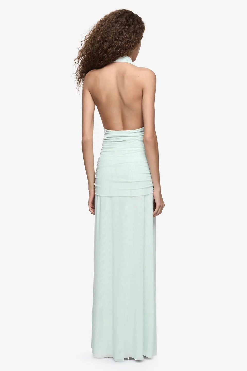 Bec & Bridge Wren Drape Maxi Dress - Spearmint