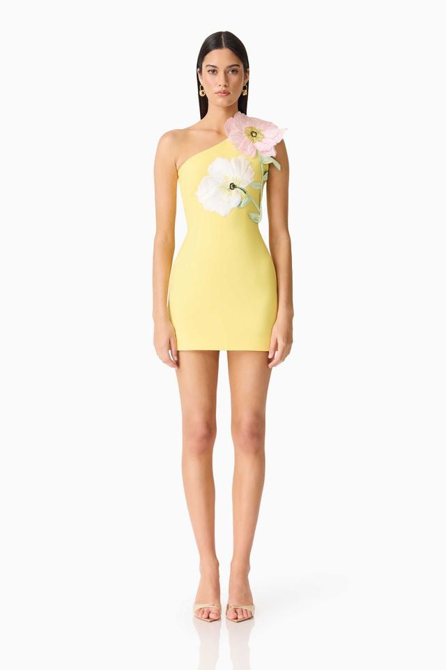 Elliatt Hope Mini Dress - Yellow