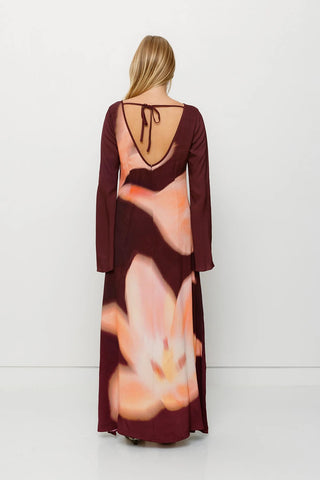 The Wolf Gang Leona Maxi Dress - Cocoa Flower
