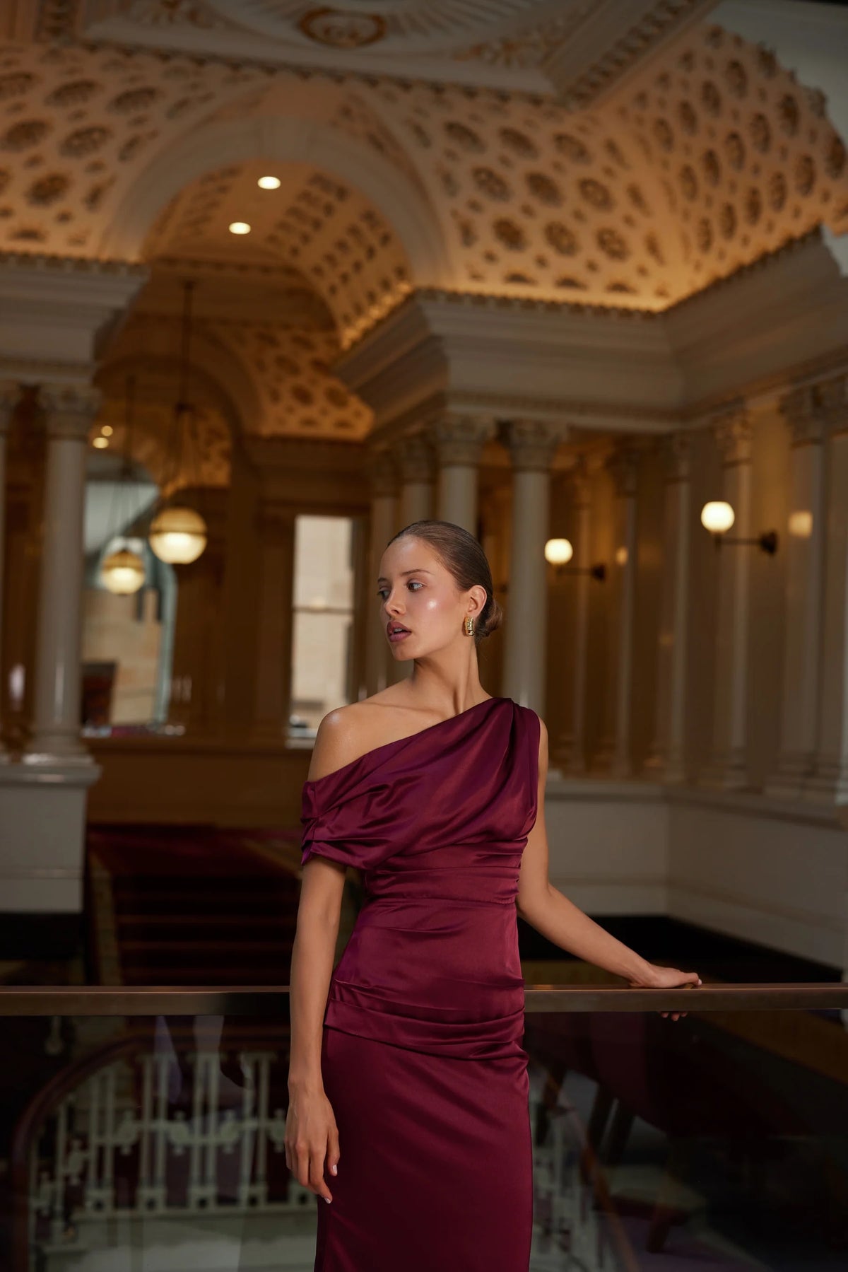 Elle Zeitoune Maximus Dress - Wine
