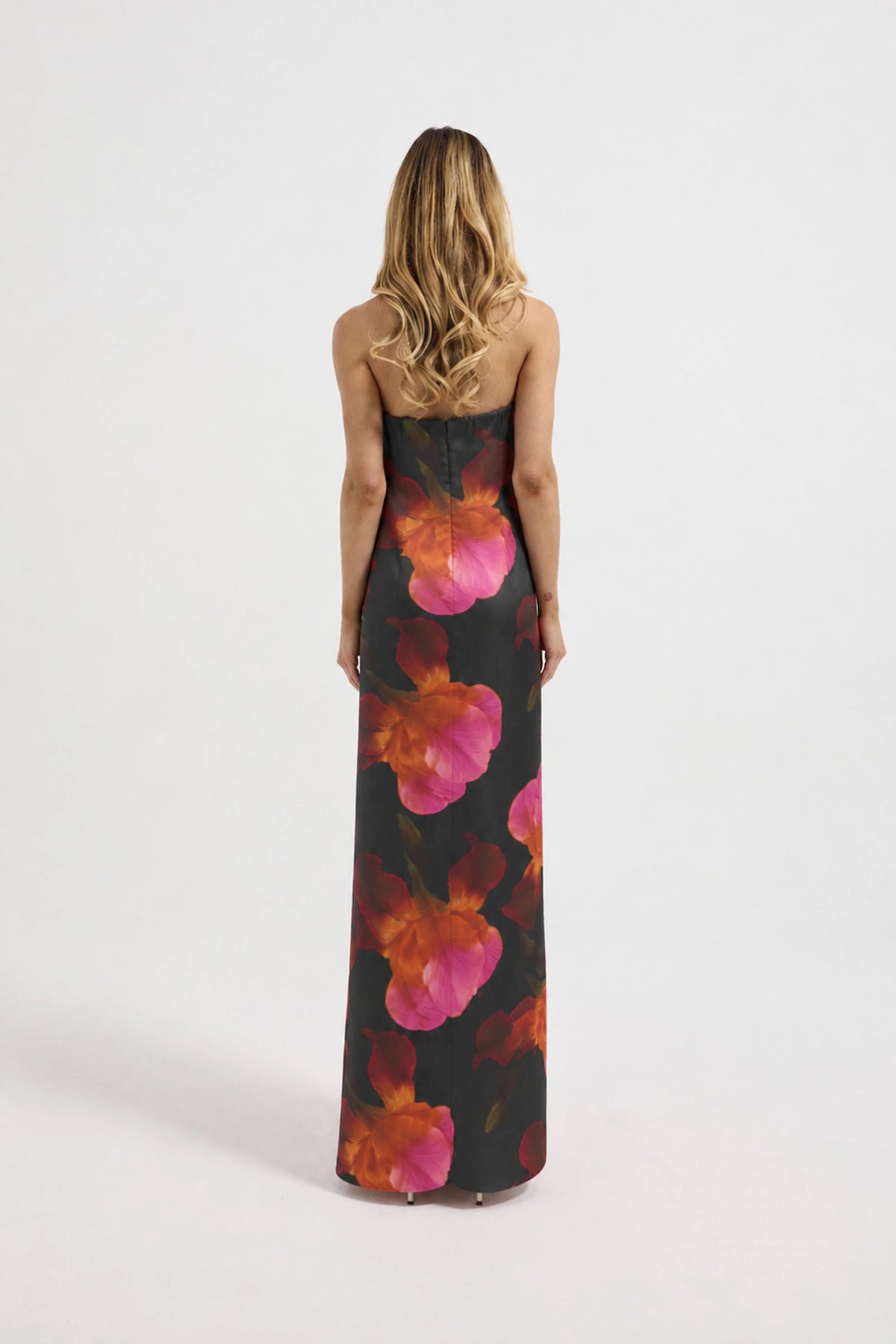 Pasduchas Rosalie Column Maxi Dress - Spiced Floral
