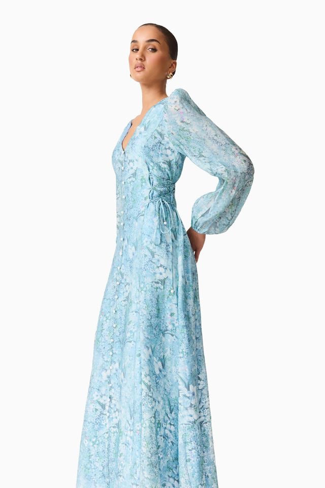 Elliatt Faye Maxi Dress - Blue Multi