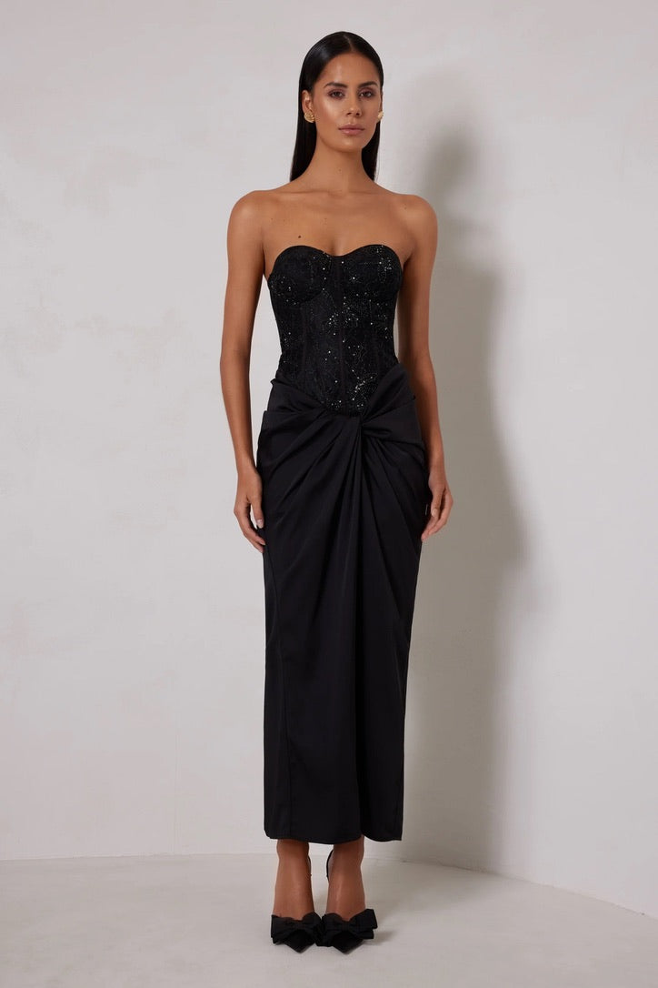 Elle Zeitoune Mabel Dress - Black