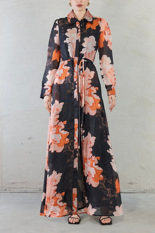 Sofia Irina Isabella Dress - Autumn Print