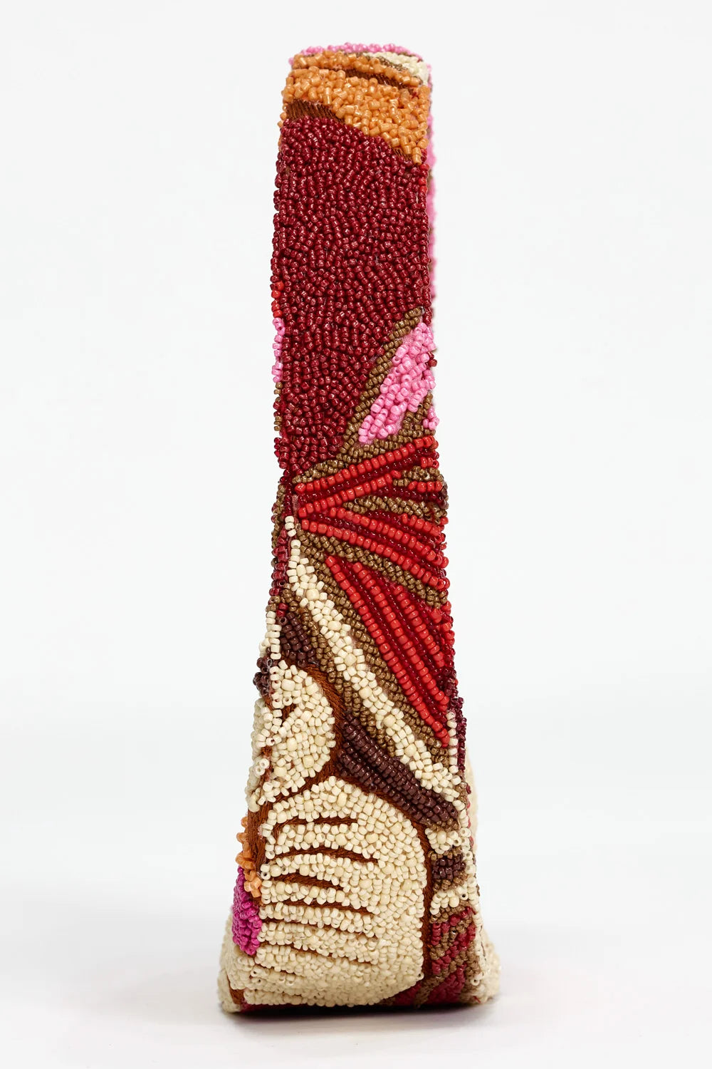 Acler Bead Birch Bag - Rouge Eclipse