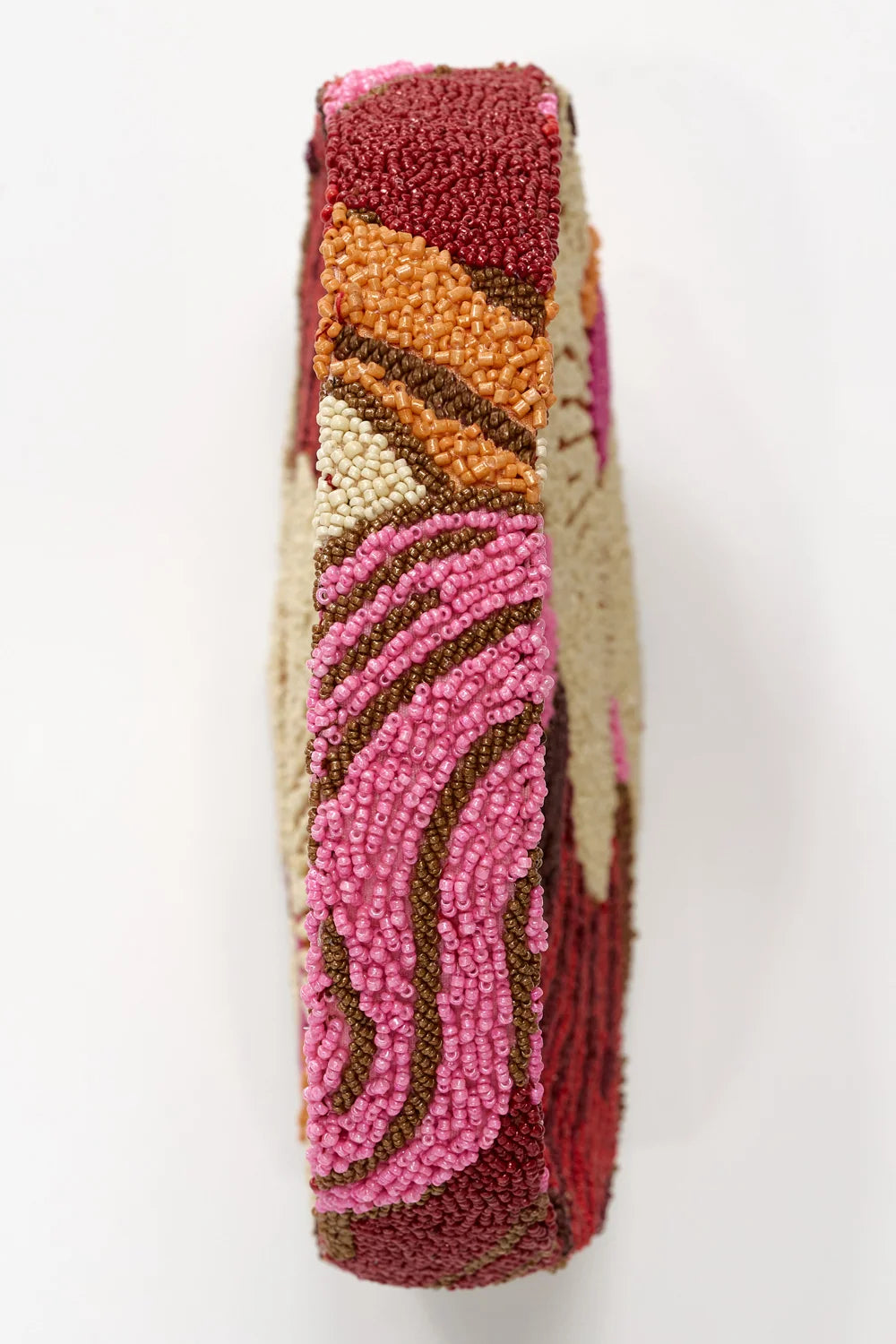 Acler Bead Birch Bag - Rouge Eclipse
