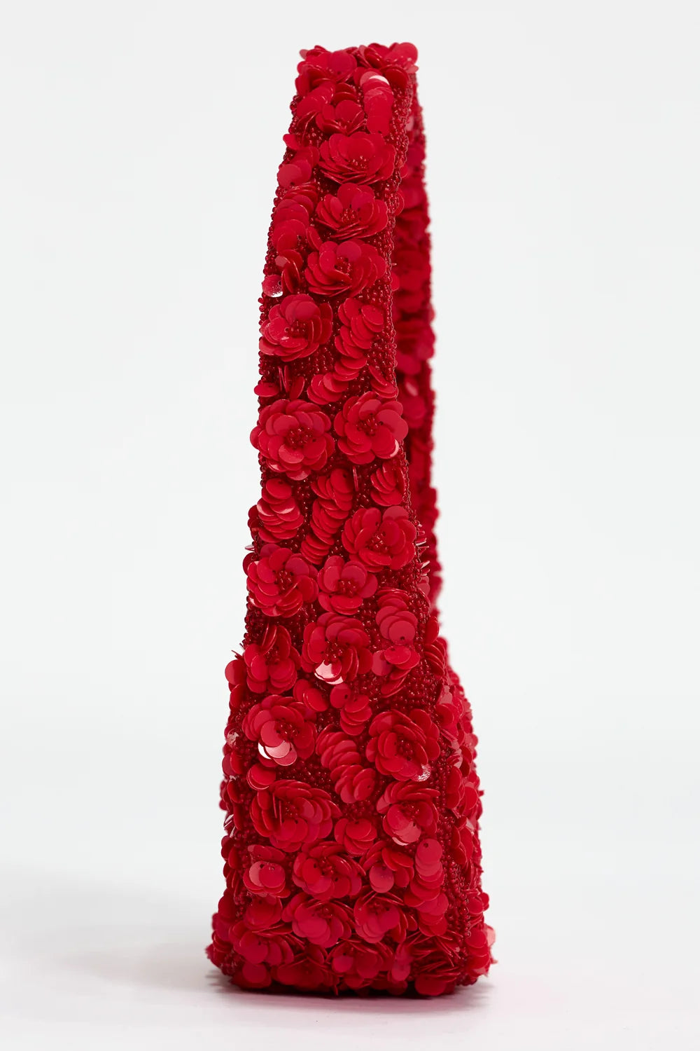 Acler Bead Birch Bag - Spicy Red