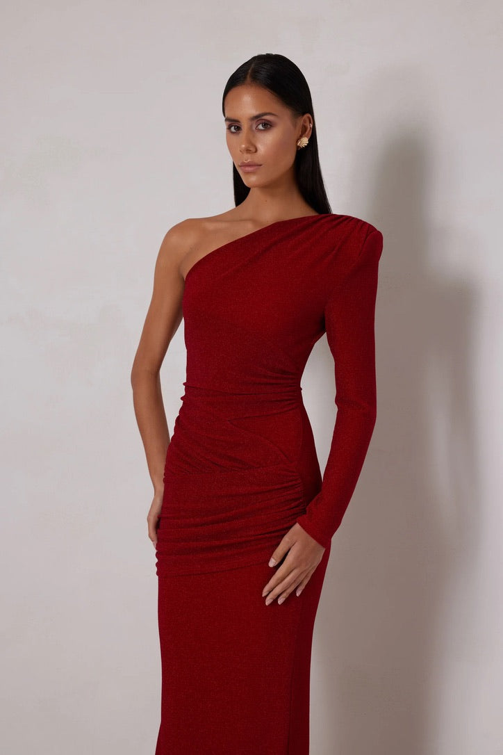 Elle Zeitoune Jane Dress - Red