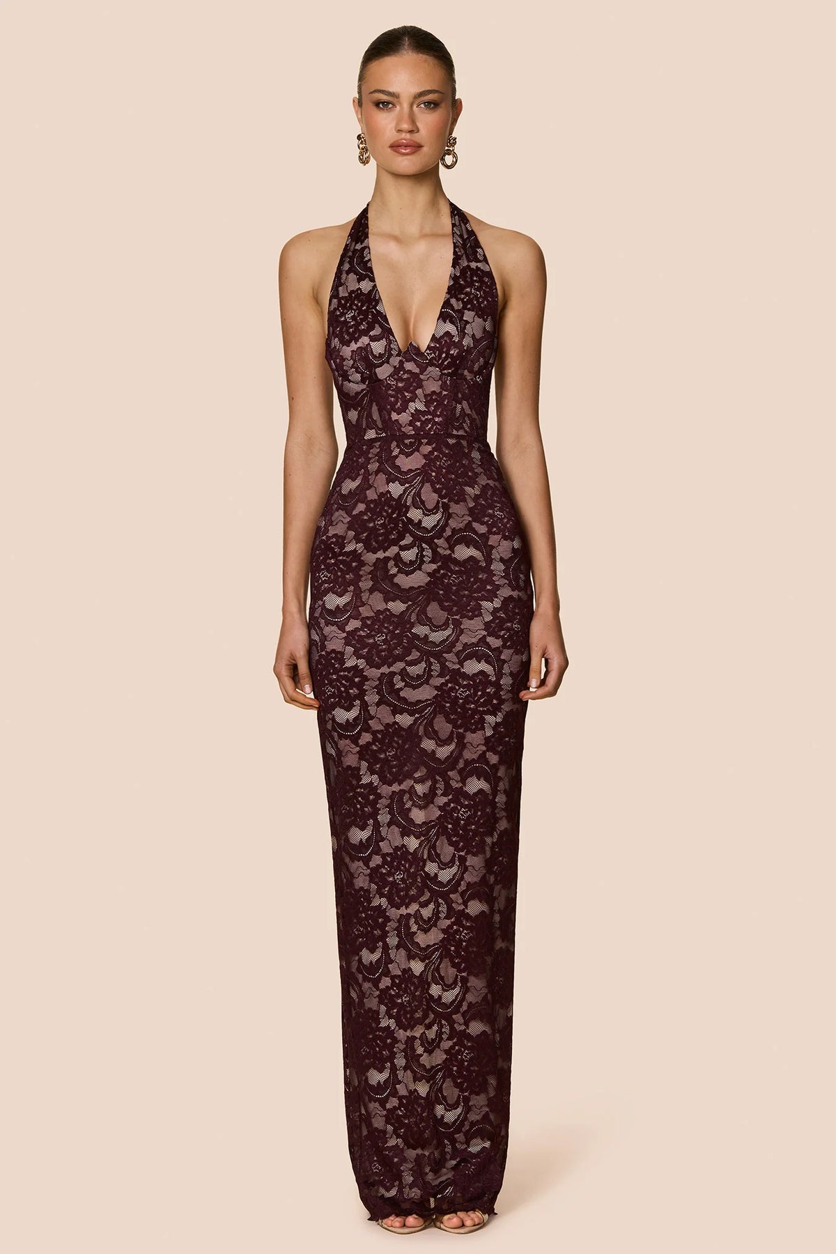 Nookie Alessia Gown - Wine