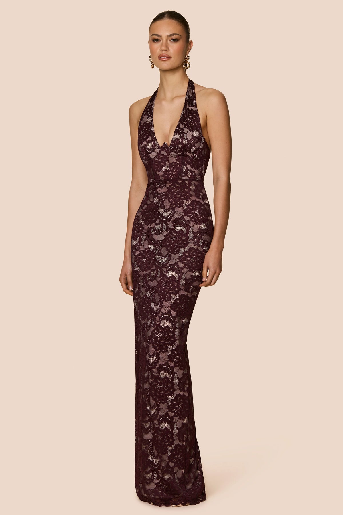 Nookie Alessia Gown - Wine