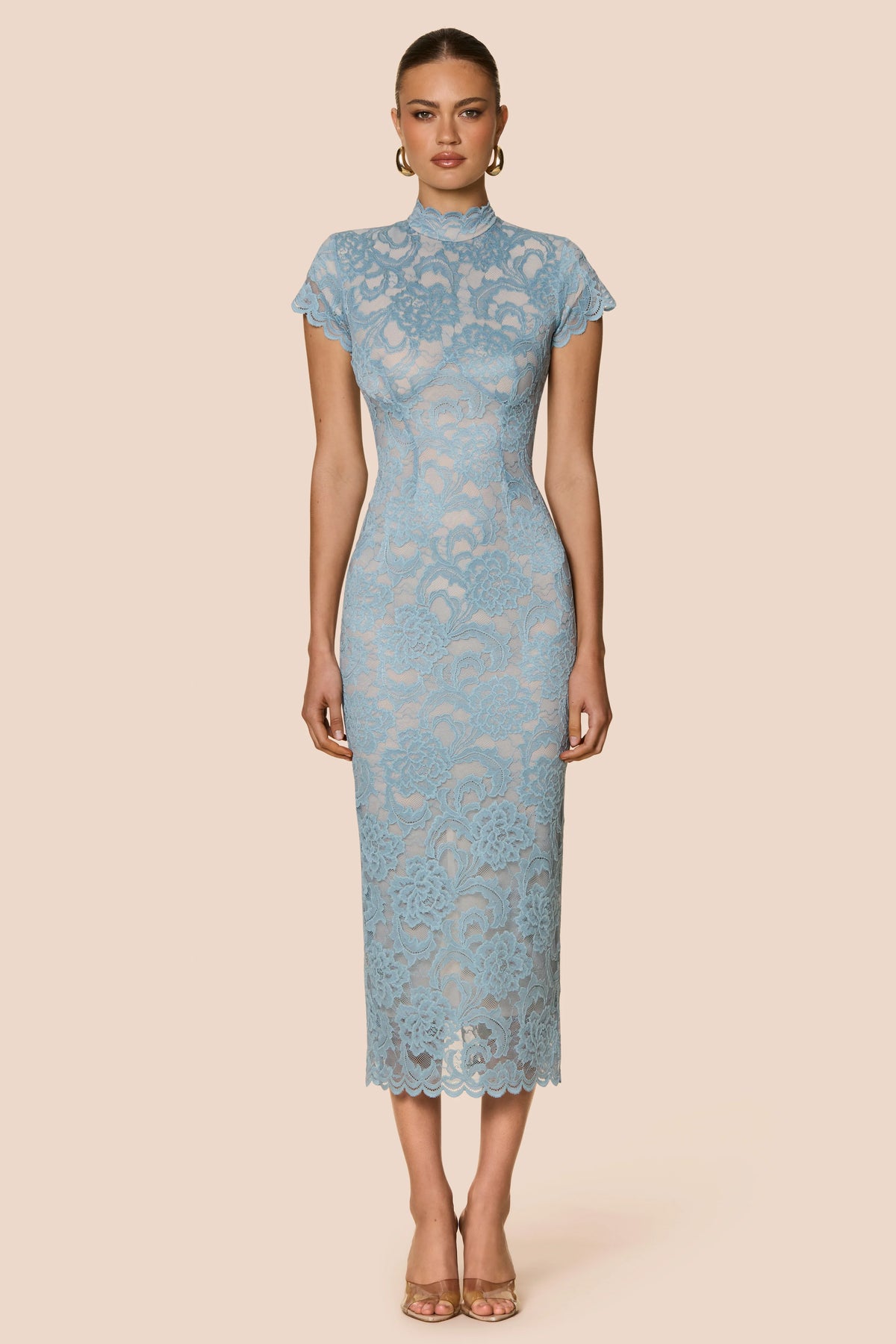 Nookie Alessia Midi Dress - Blue