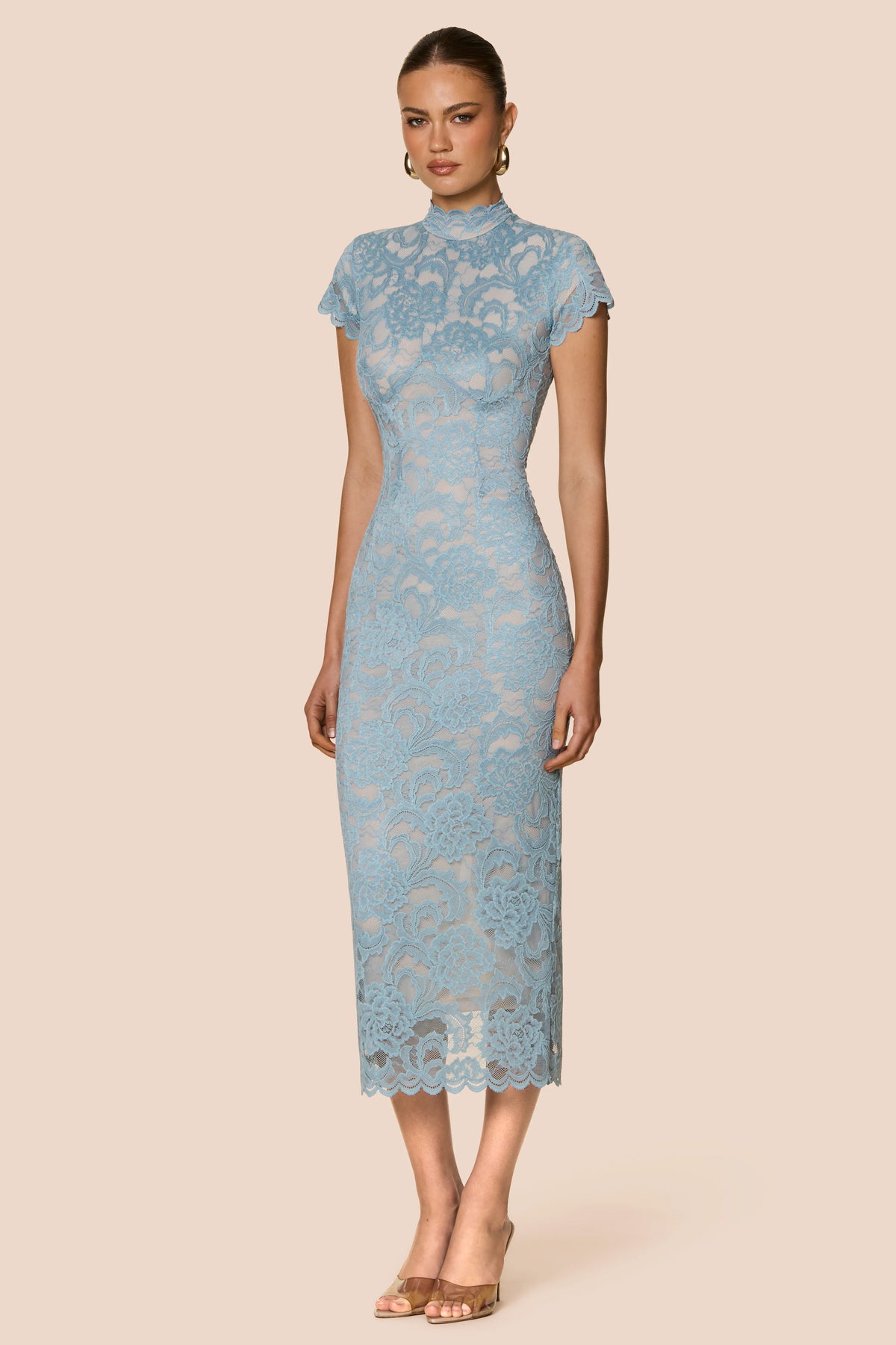 Nookie Alessia Midi Dress - Blue