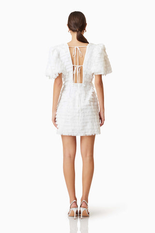 Elliatt Hailey Mini Dress - White