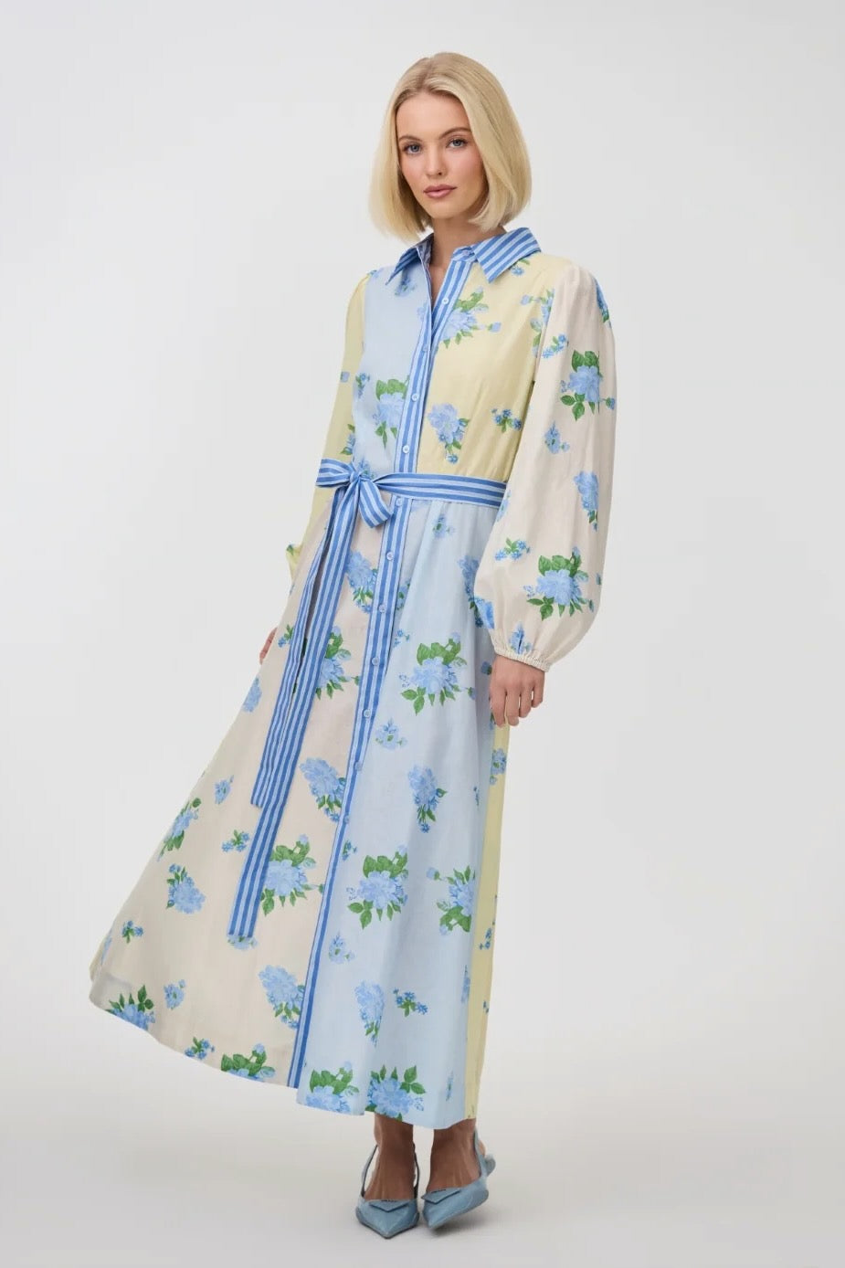 Aston Studio Lucille Dress - Whisper Multi