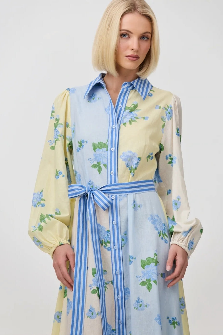 Aston Studio Lucille Dress - Whisper Multi